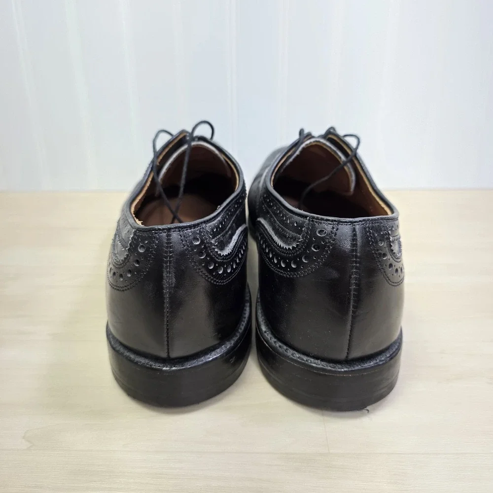 Allen Edmonds‎ Strand Leather Cap Toe Oxford Dress Shoes Black 6115 Size 10.5
